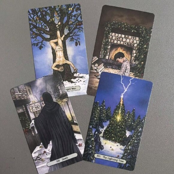 Yuletide Tarot Deck 78 Cards NWT - Picture 4 of 5